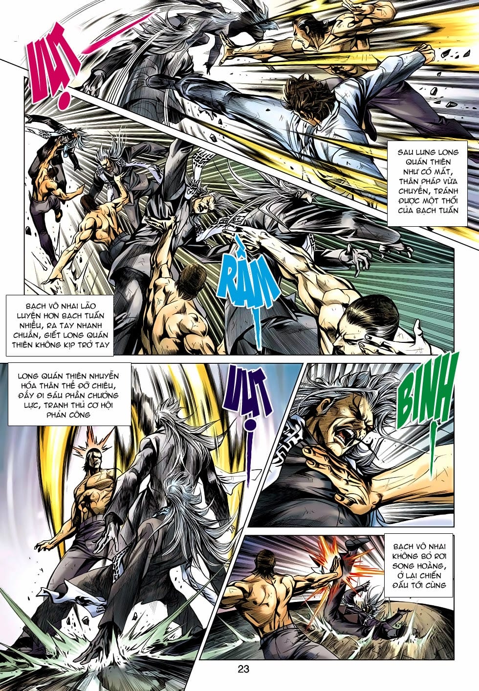 Truyện Tranh Tân Tác Long Hổ Môn trang 4