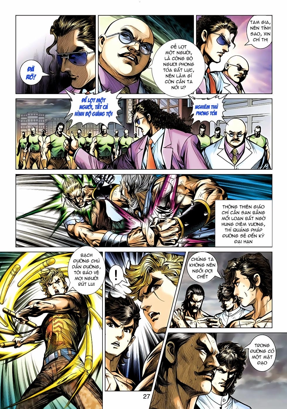 Truyện Tranh Tân Tác Long Hổ Môn trang 4