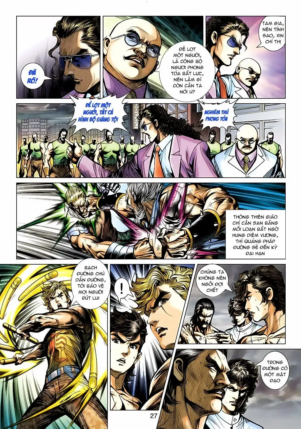 Truyện Tranh Tân Tác Long Hổ Môn trang 4