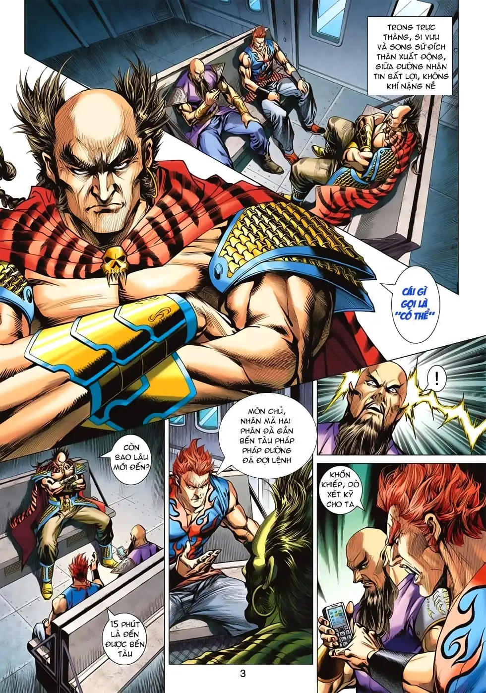 Truyện Tranh Tân Tác Long Hổ Môn trang 4