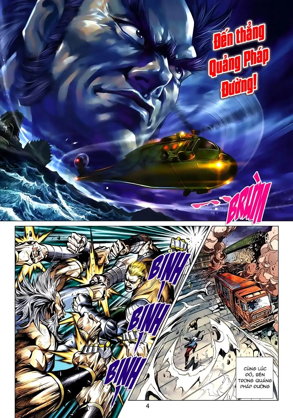 Truyện Tranh Tân Tác Long Hổ Môn trang 4