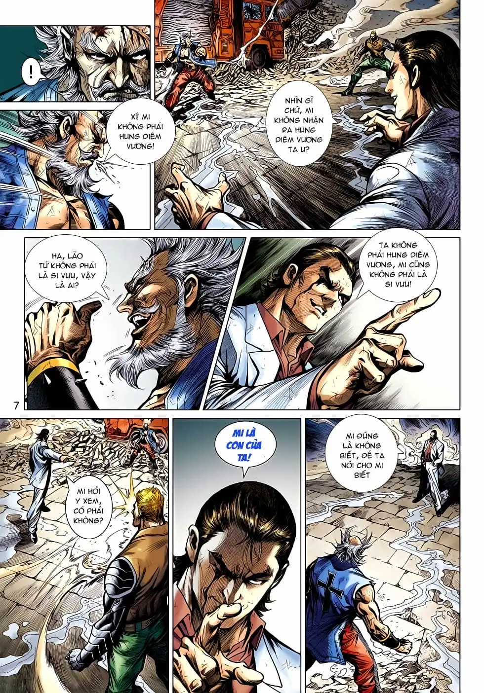 Truyện Tranh Tân Tác Long Hổ Môn trang 4