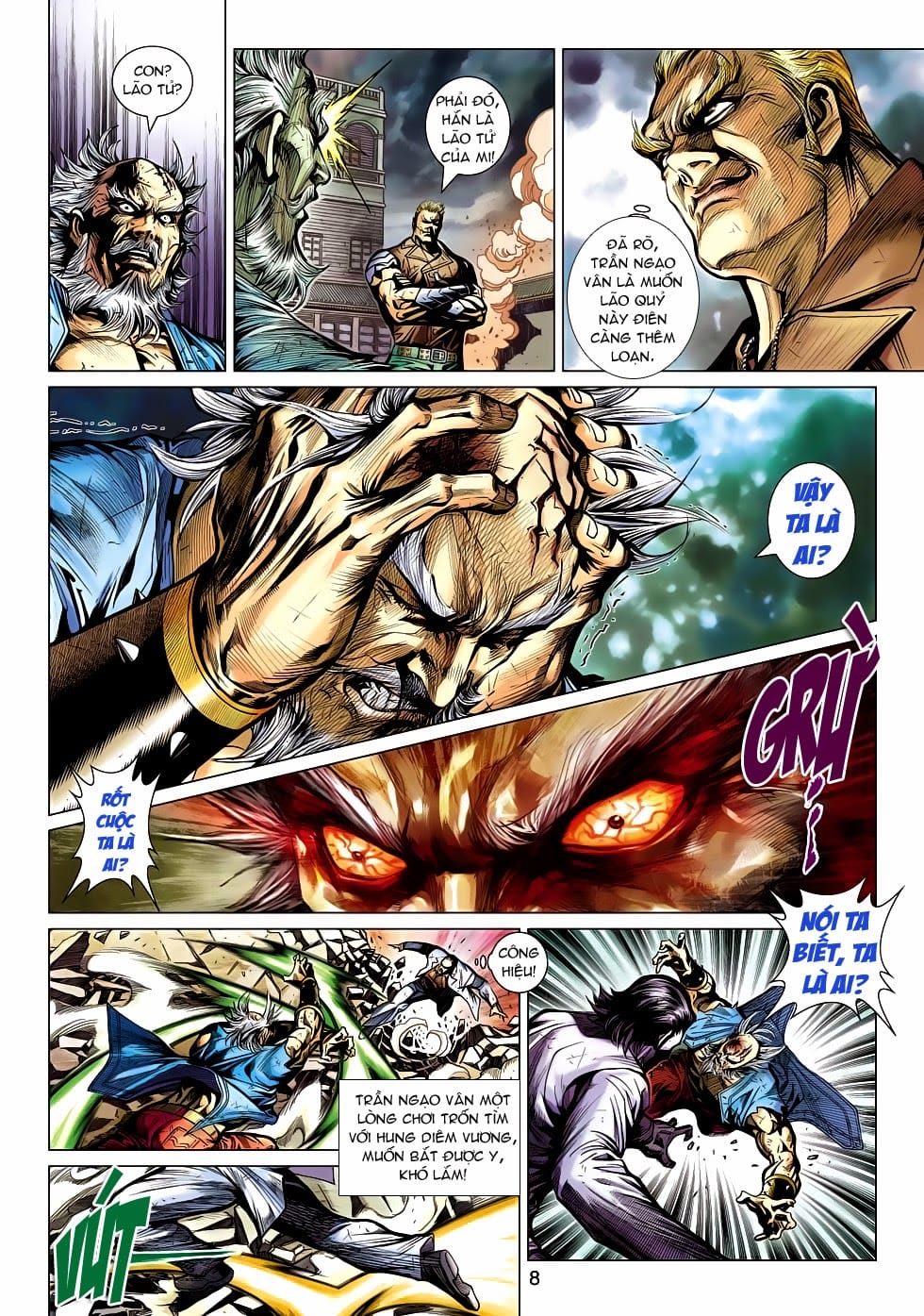 Truyện Tranh Tân Tác Long Hổ Môn trang 4