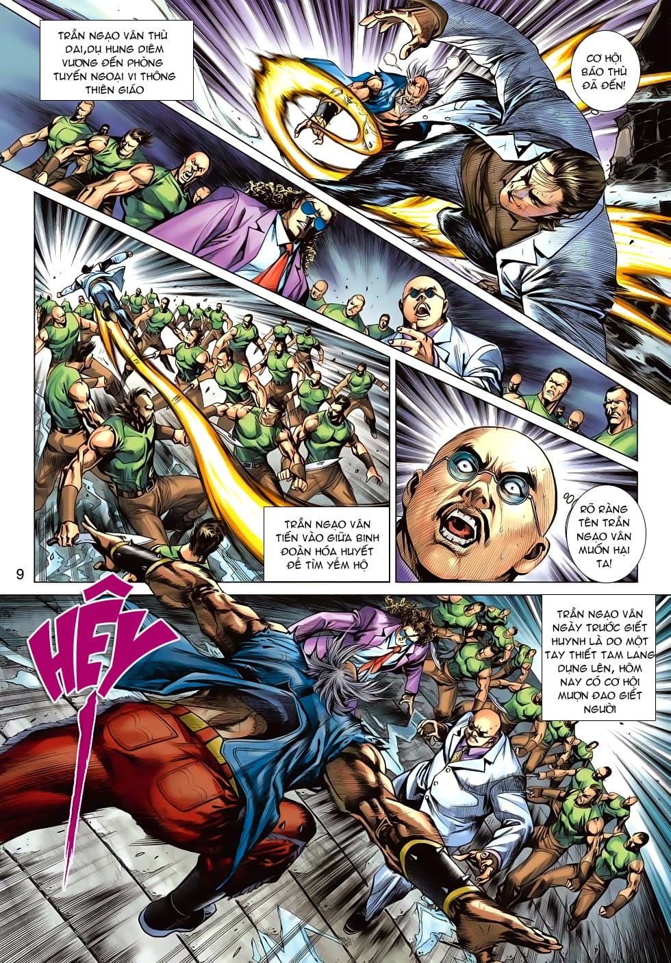 Truyện Tranh Tân Tác Long Hổ Môn trang 4