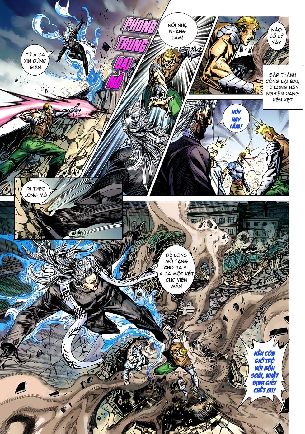 Truyện Tranh Tân Tác Long Hổ Môn trang 4