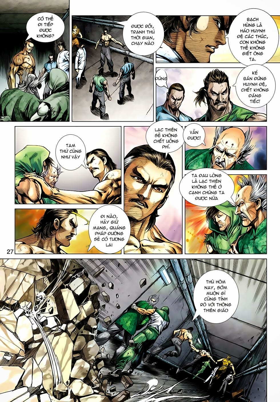 Truyện Tranh Tân Tác Long Hổ Môn trang 4