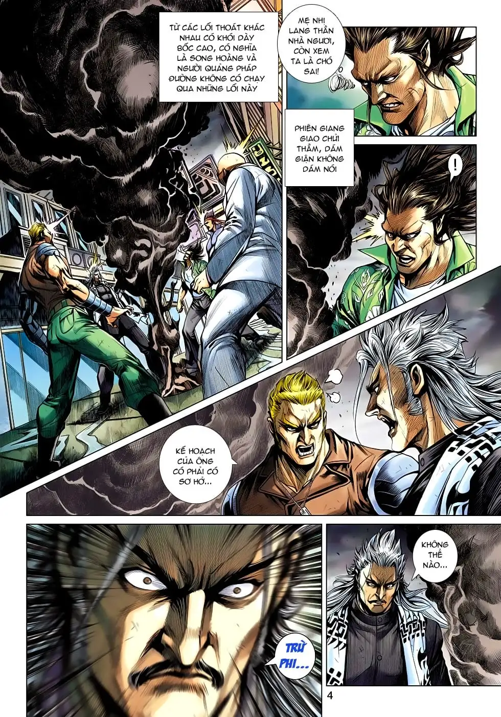 Truyện Tranh Tân Tác Long Hổ Môn trang 4