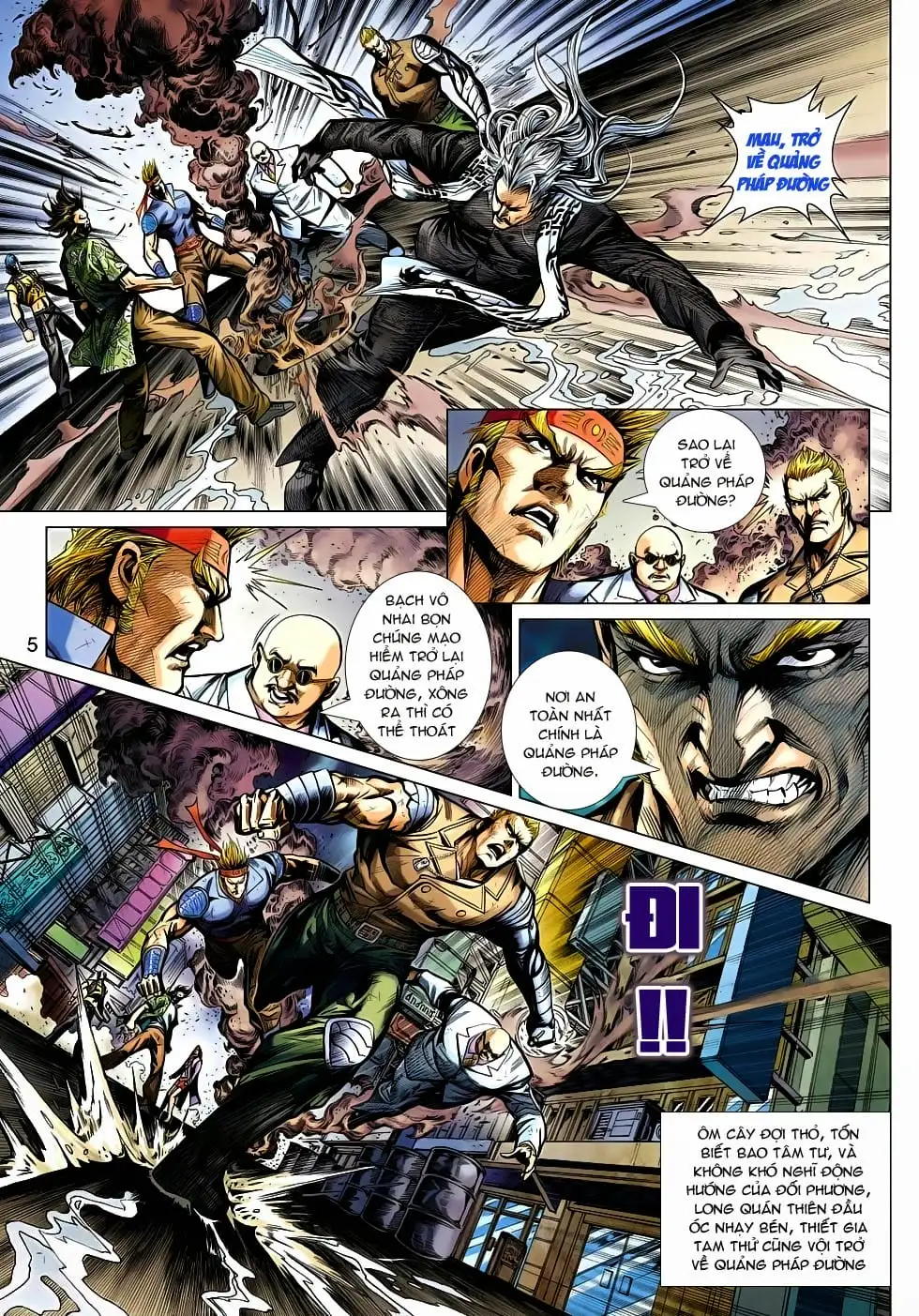 Truyện Tranh Tân Tác Long Hổ Môn trang 4