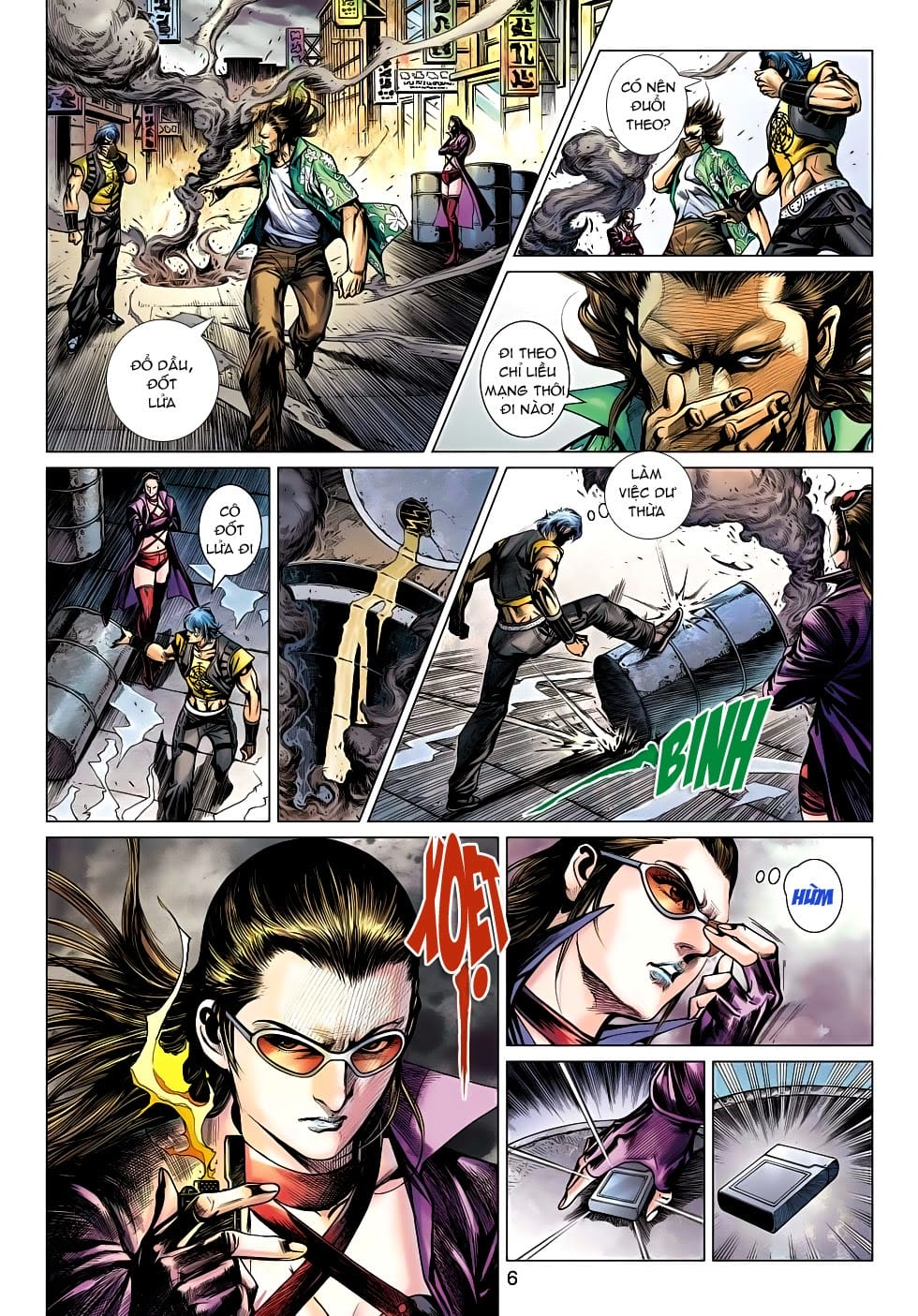 Truyện Tranh Tân Tác Long Hổ Môn trang 4