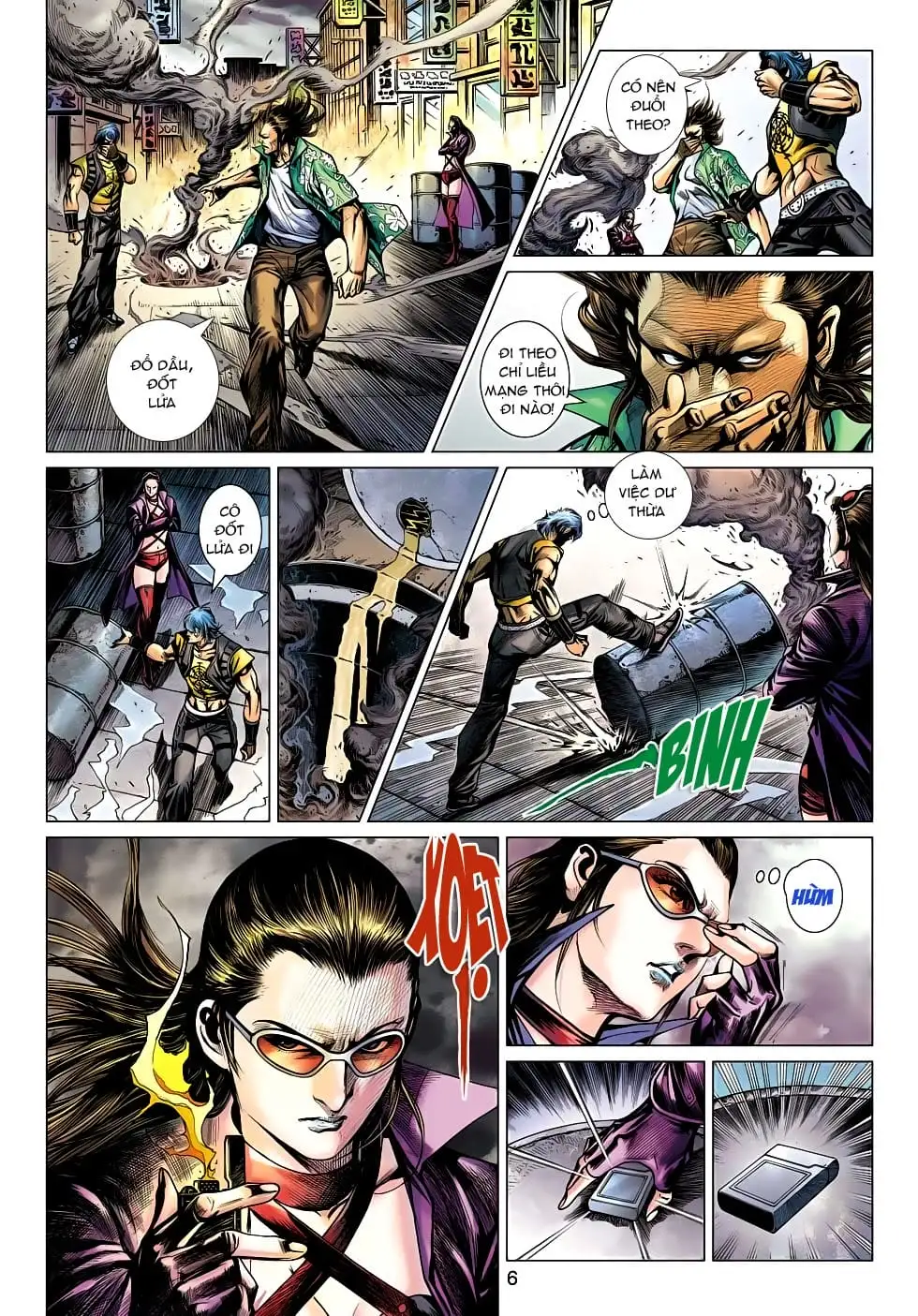 Truyện Tranh Tân Tác Long Hổ Môn trang 4