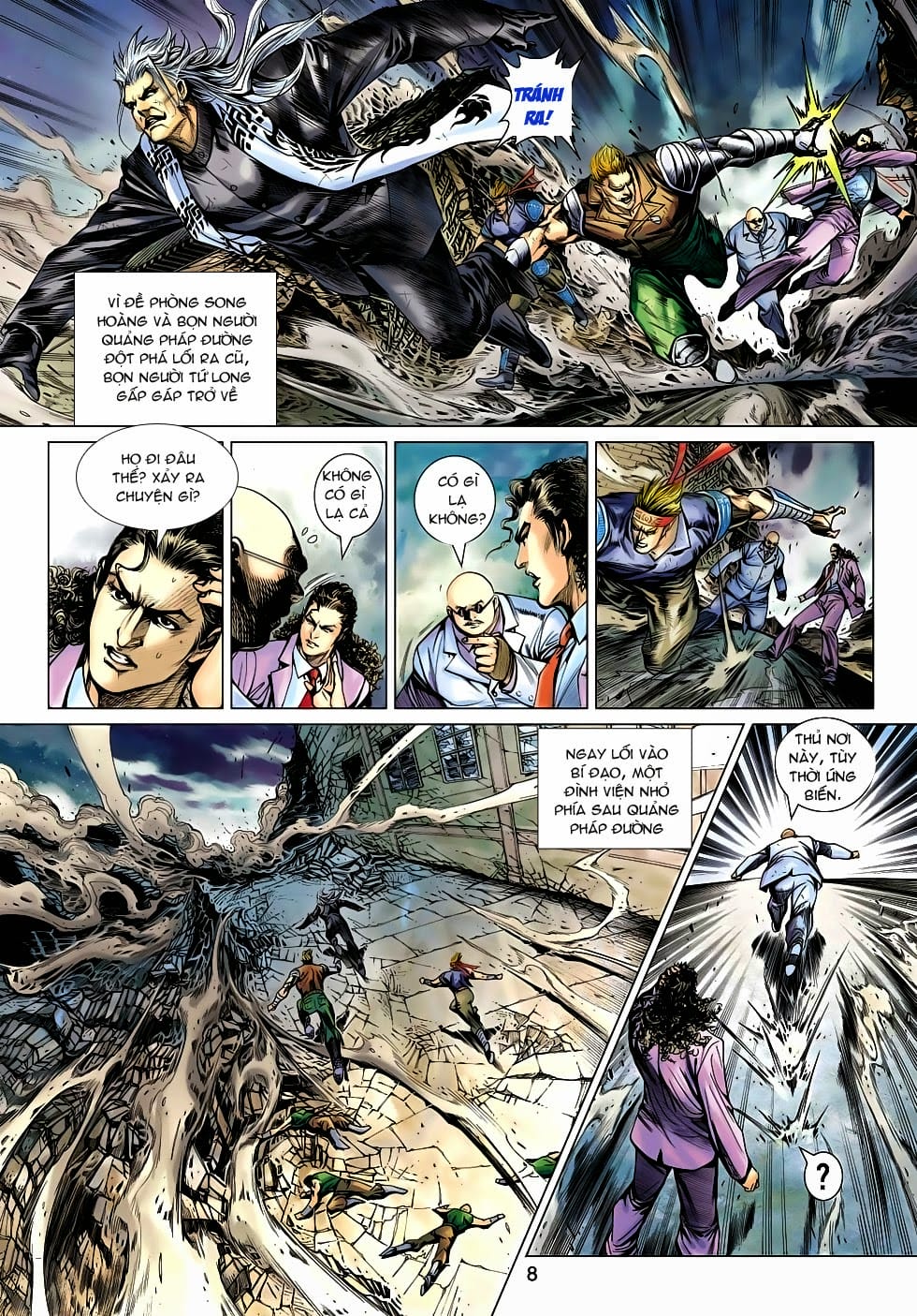 Truyện Tranh Tân Tác Long Hổ Môn trang 4