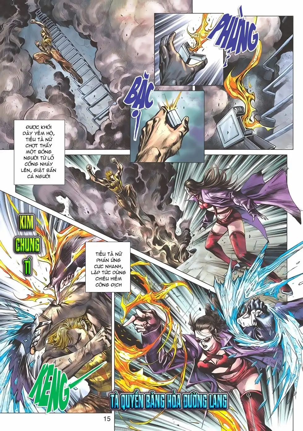 Truyện Tranh Tân Tác Long Hổ Môn trang 4