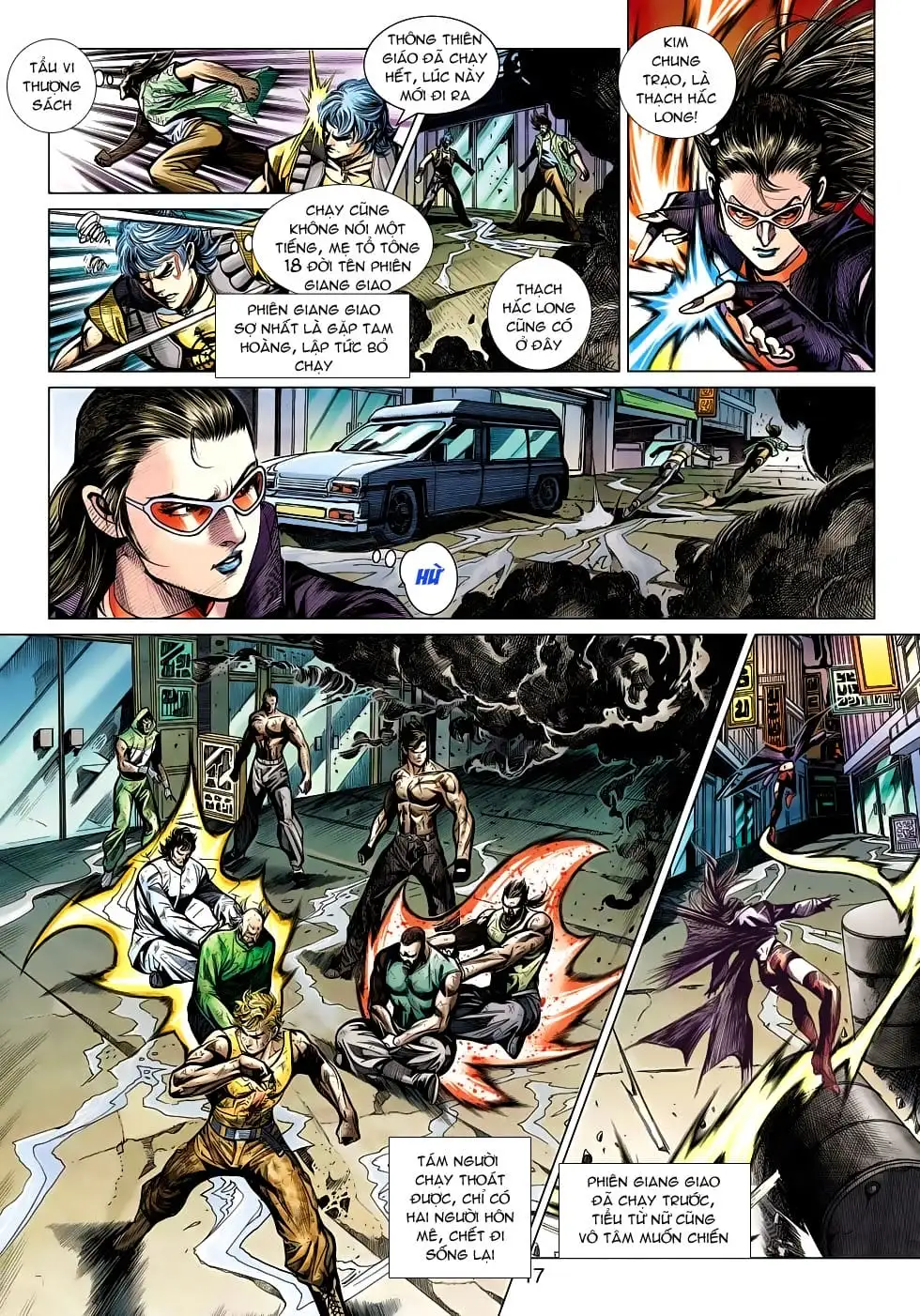 Truyện Tranh Tân Tác Long Hổ Môn trang 4