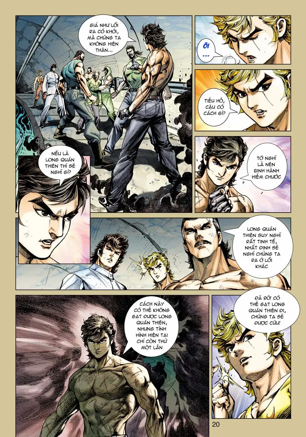 Truyện Tranh Tân Tác Long Hổ Môn trang 4