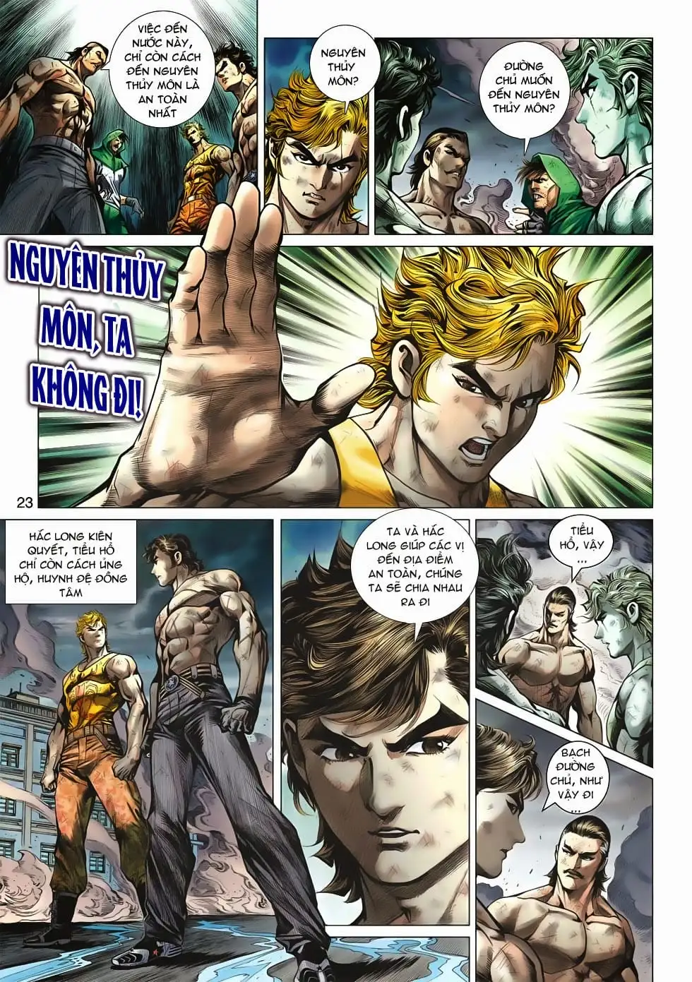 Truyện Tranh Tân Tác Long Hổ Môn trang 4