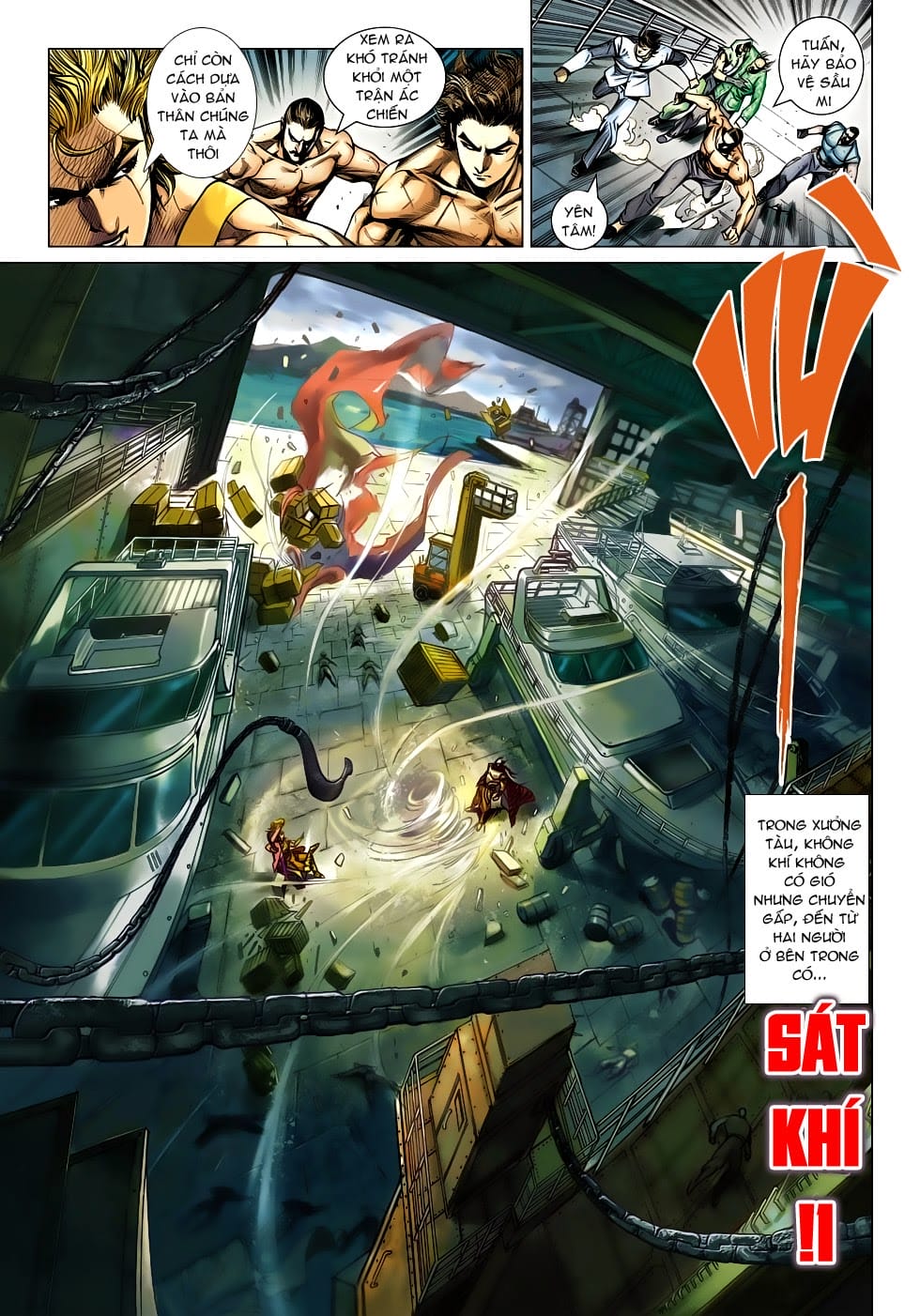 Truyện Tranh Tân Tác Long Hổ Môn trang 4