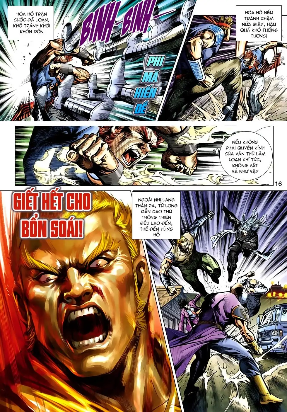 Truyện Tranh Tân Tác Long Hổ Môn trang 4