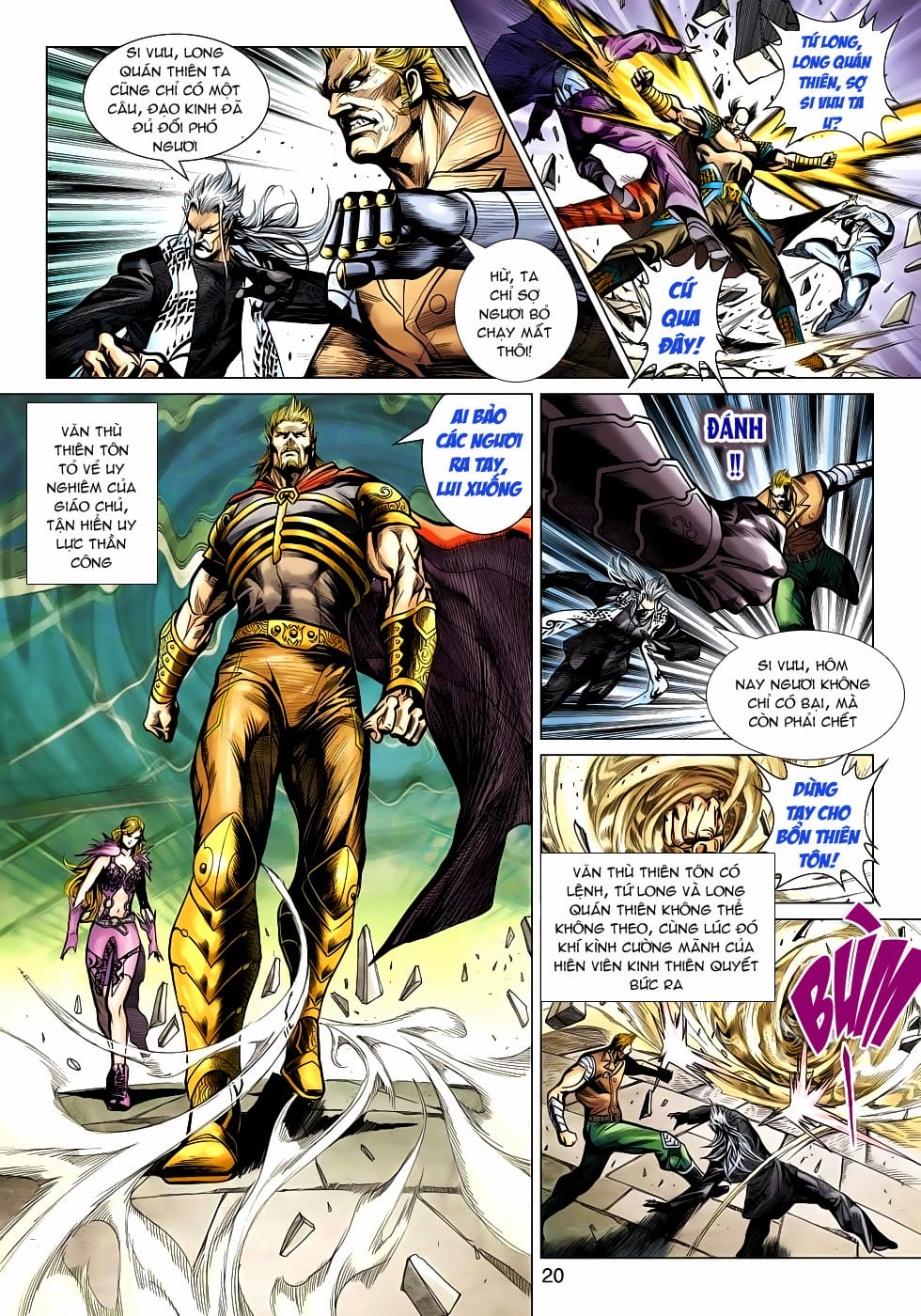 Truyện Tranh Tân Tác Long Hổ Môn trang 4