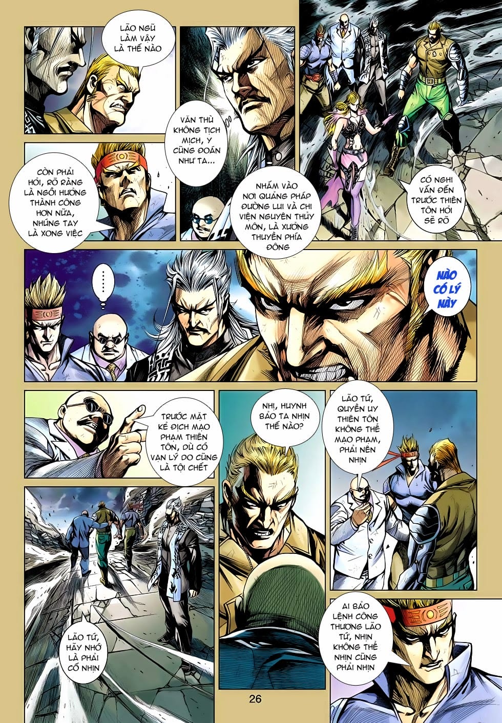 Truyện Tranh Tân Tác Long Hổ Môn trang 4