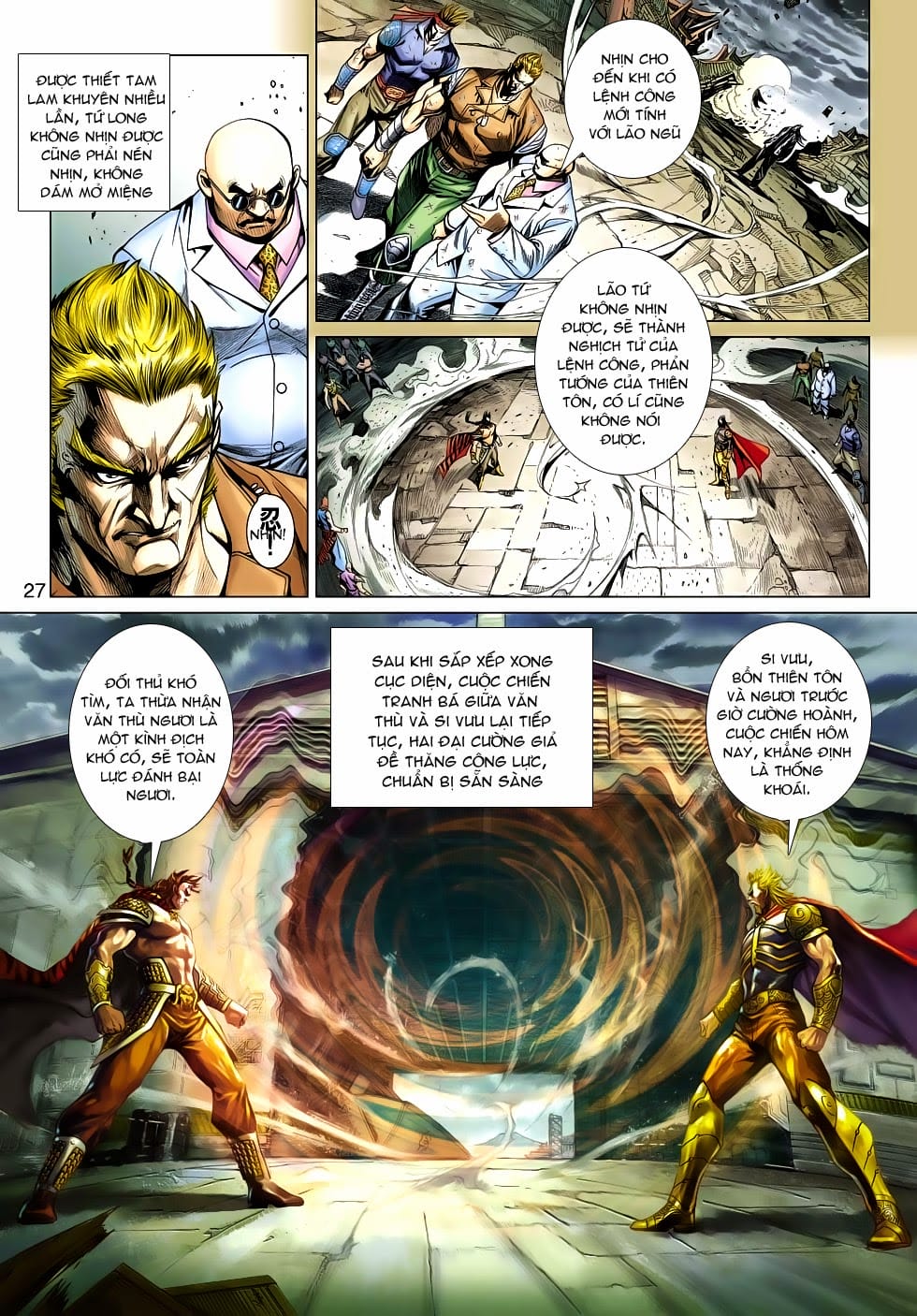 Truyện Tranh Tân Tác Long Hổ Môn trang 4