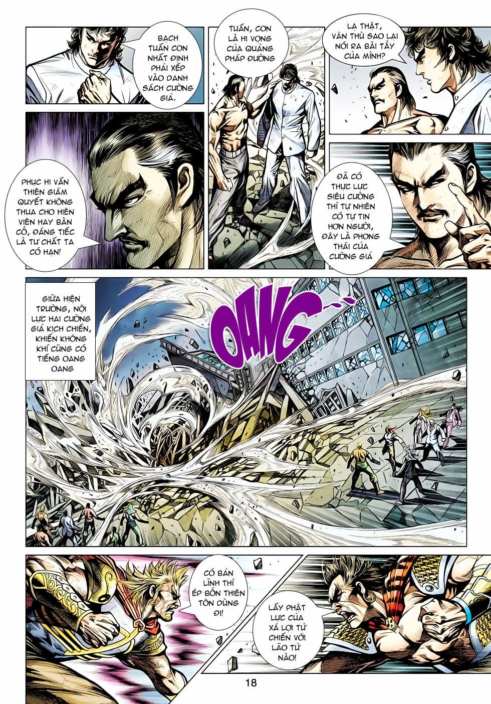 Truyện Tranh Tân Tác Long Hổ Môn trang 4