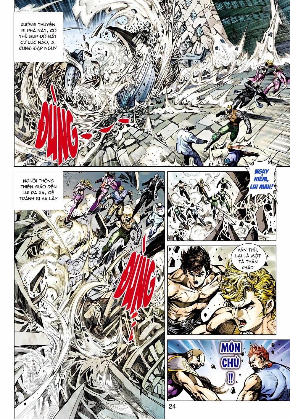 Truyện Tranh Tân Tác Long Hổ Môn trang 4