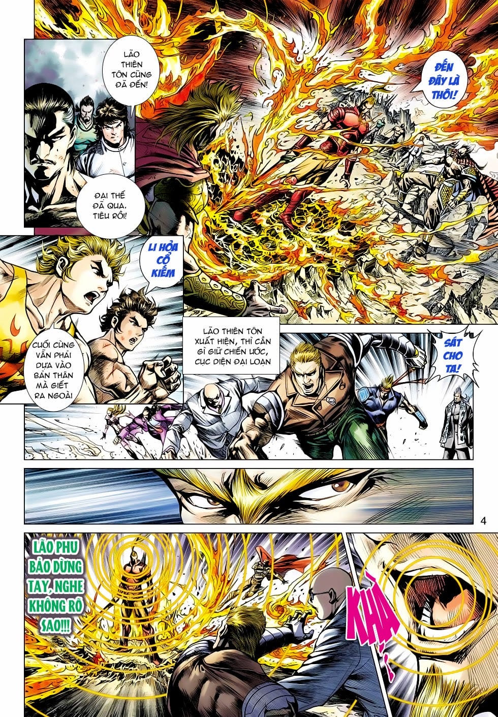 Truyện Tranh Tân Tác Long Hổ Môn trang 4