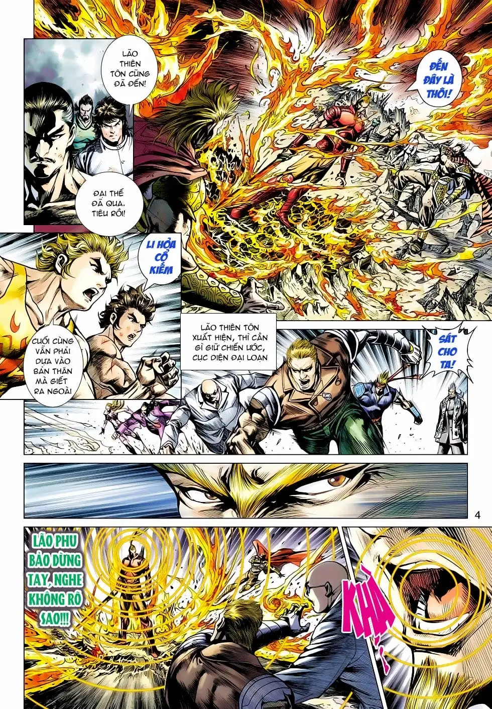 Truyện Tranh Tân Tác Long Hổ Môn trang 4