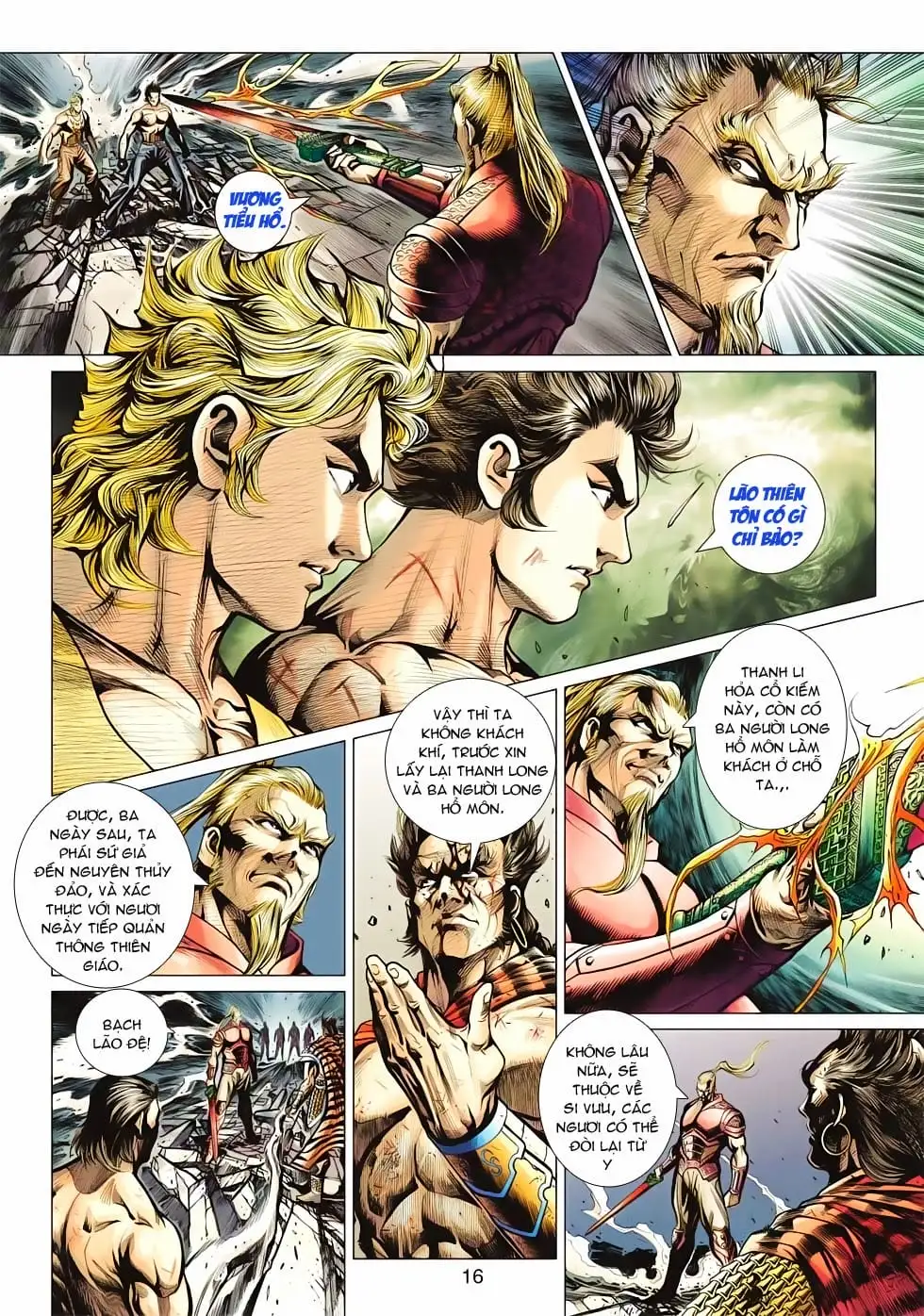 Truyện Tranh Tân Tác Long Hổ Môn trang 4
