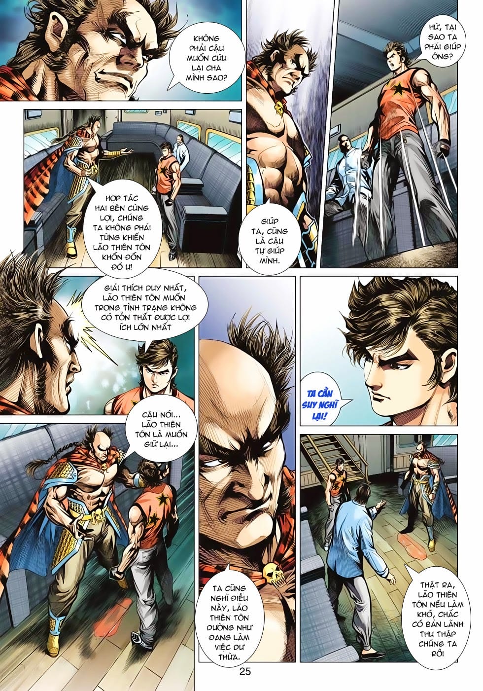 Truyện Tranh Tân Tác Long Hổ Môn trang 4