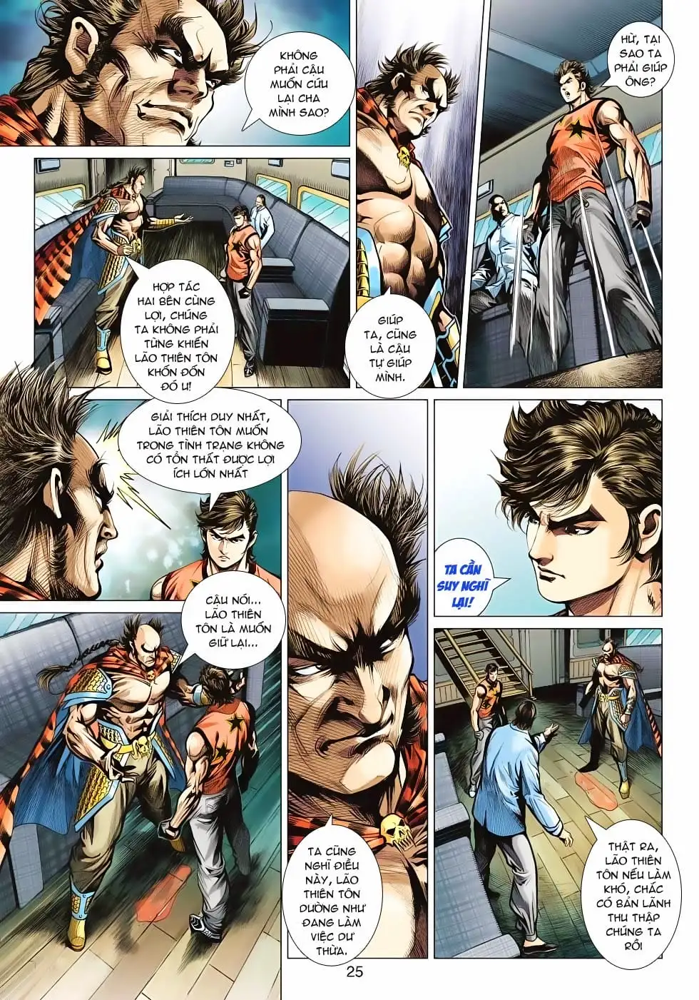 Truyện Tranh Tân Tác Long Hổ Môn trang 4