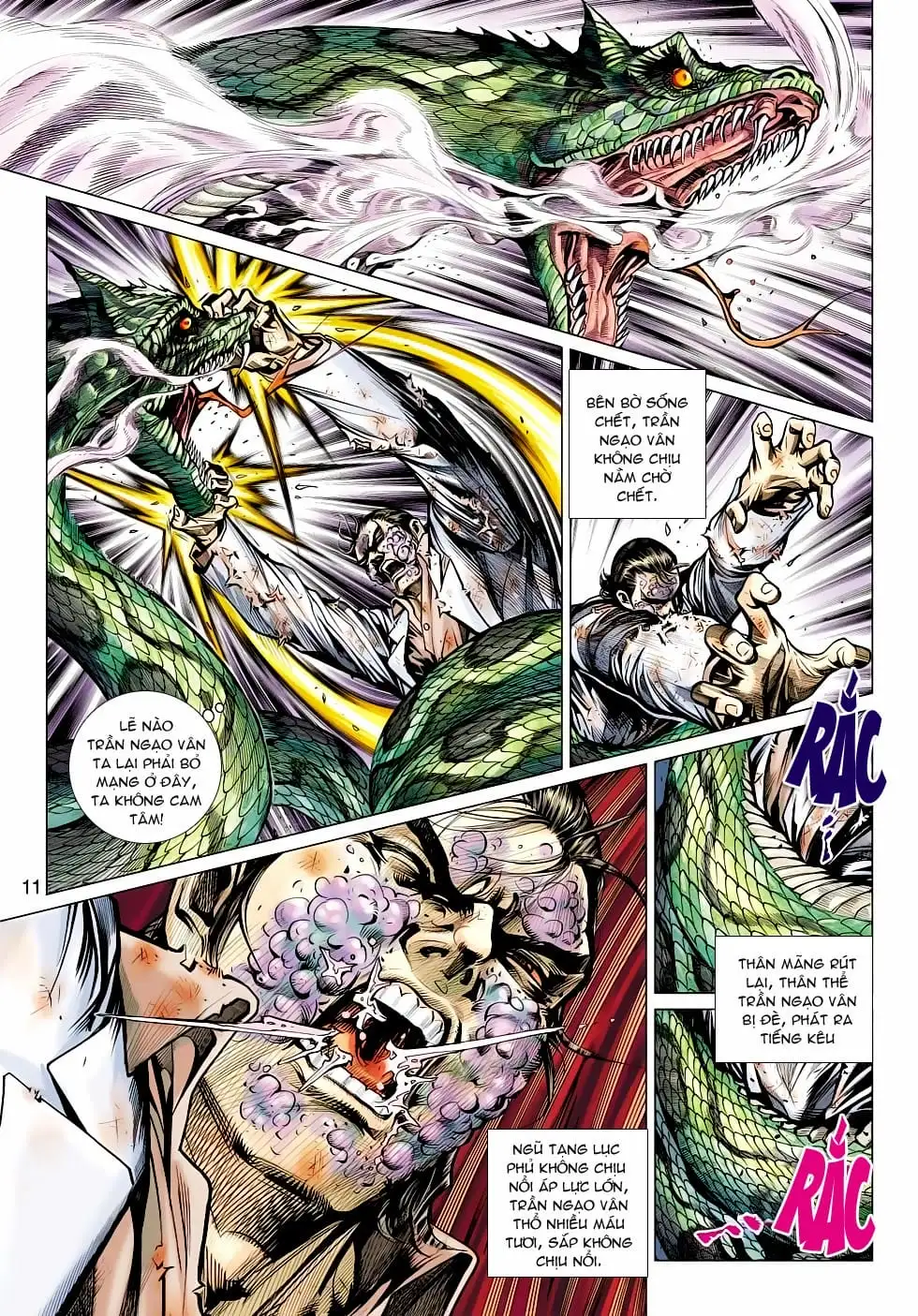 Truyện Tranh Tân Tác Long Hổ Môn trang 4