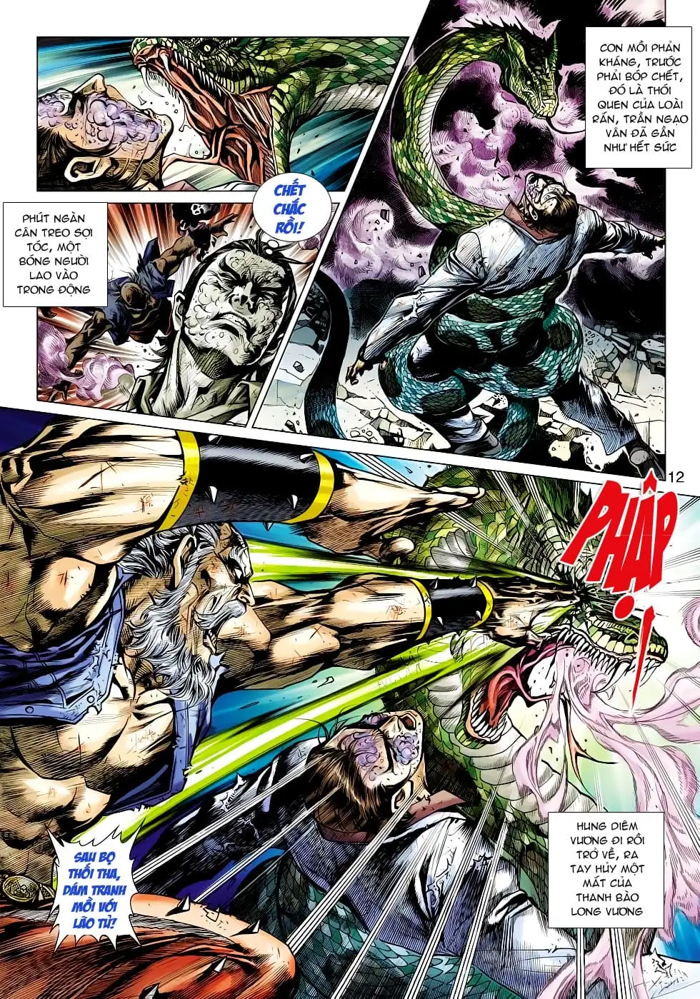 Truyện Tranh Tân Tác Long Hổ Môn trang 4