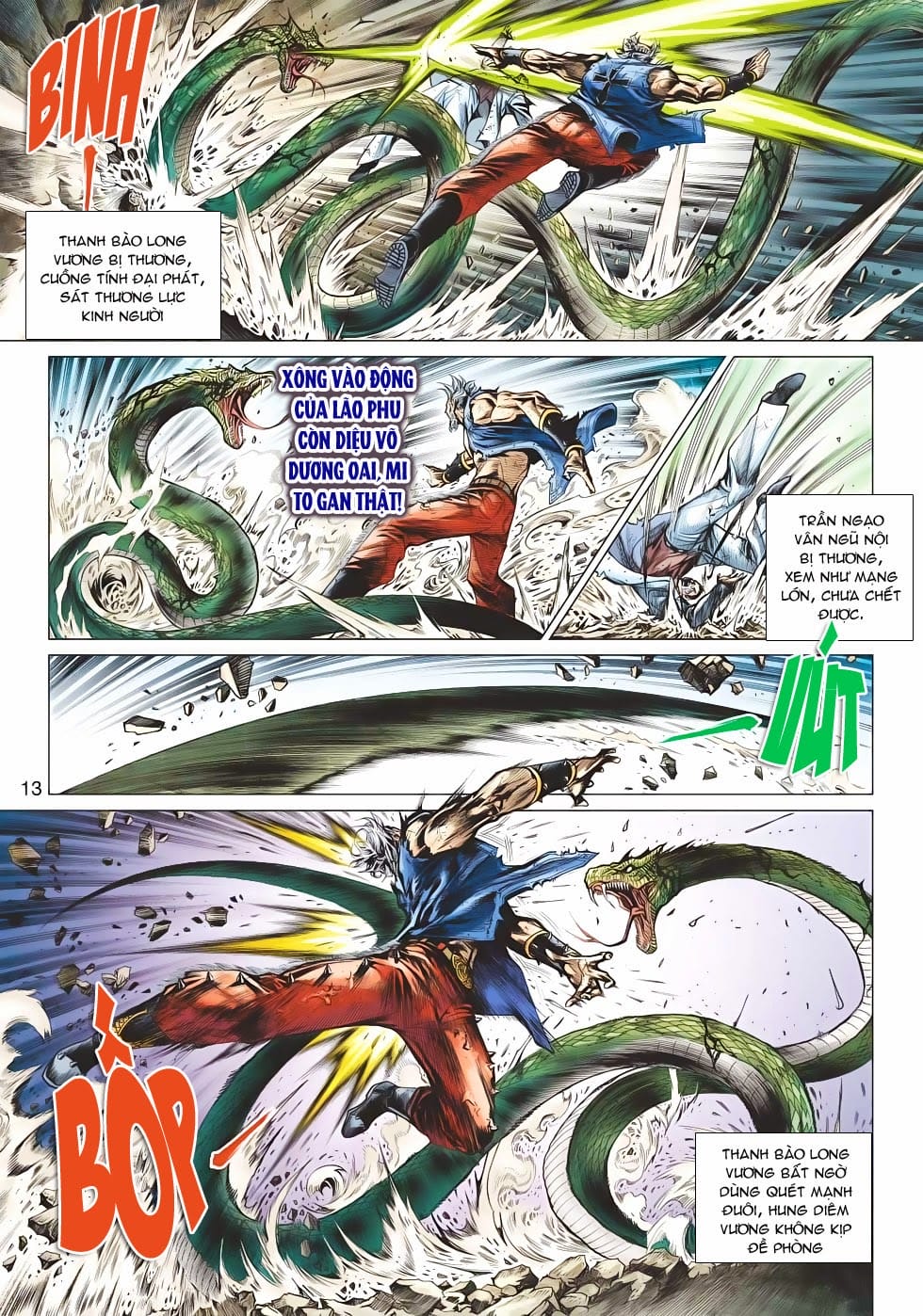Truyện Tranh Tân Tác Long Hổ Môn trang 4