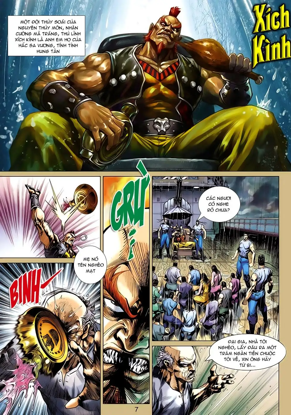 Truyện Tranh Tân Tác Long Hổ Môn trang 4