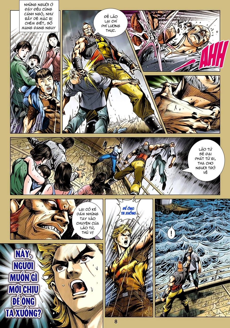 Truyện Tranh Tân Tác Long Hổ Môn trang 4