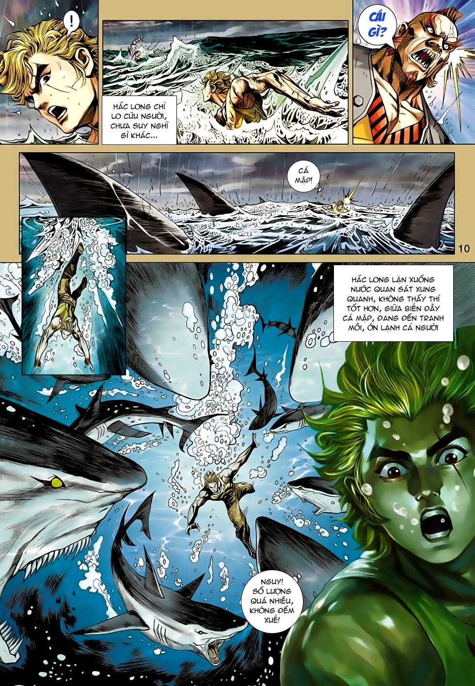 Truyện Tranh Tân Tác Long Hổ Môn trang 4