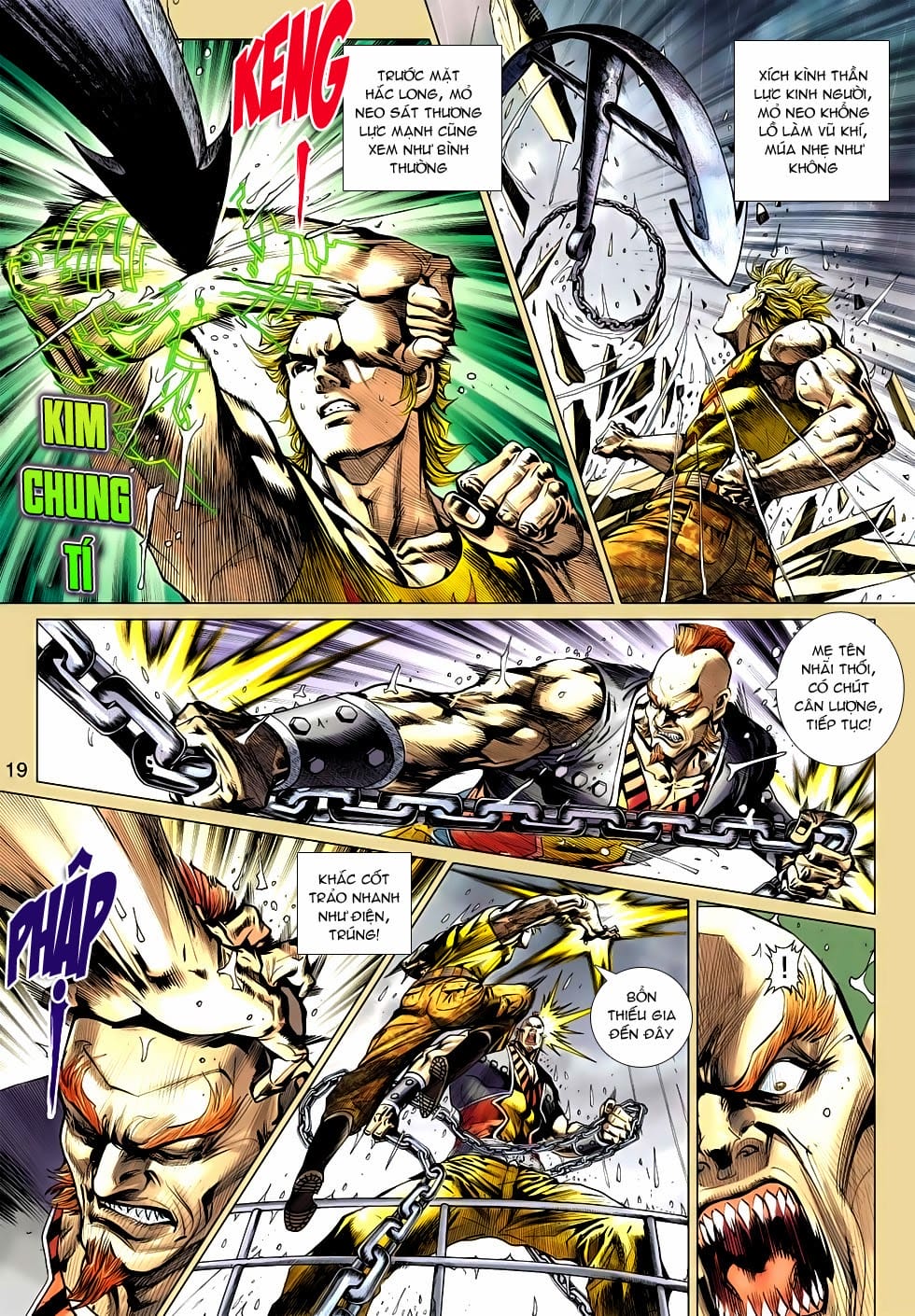 Truyện Tranh Tân Tác Long Hổ Môn trang 4