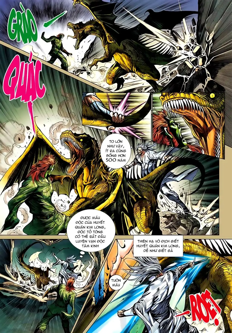 Truyện Tranh Tân Tác Long Hổ Môn trang 4