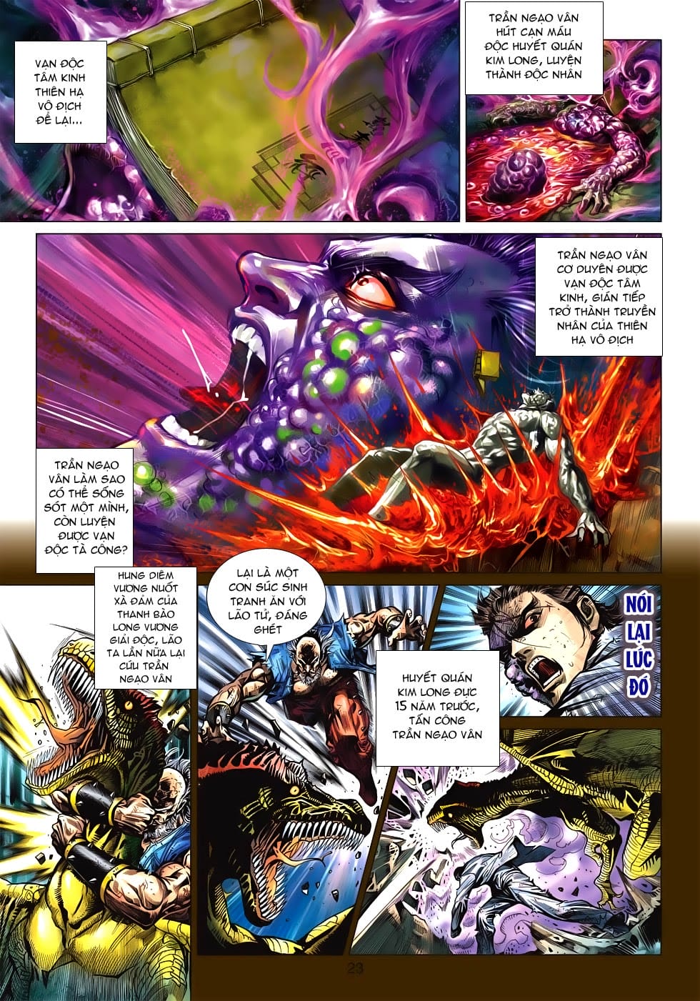 Truyện Tranh Tân Tác Long Hổ Môn trang 4
