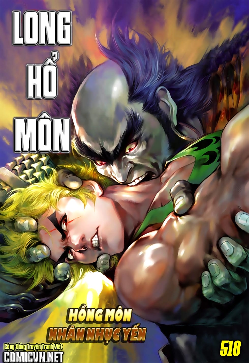 Truyện Tranh Tân Tác Long Hổ Môn trang 4