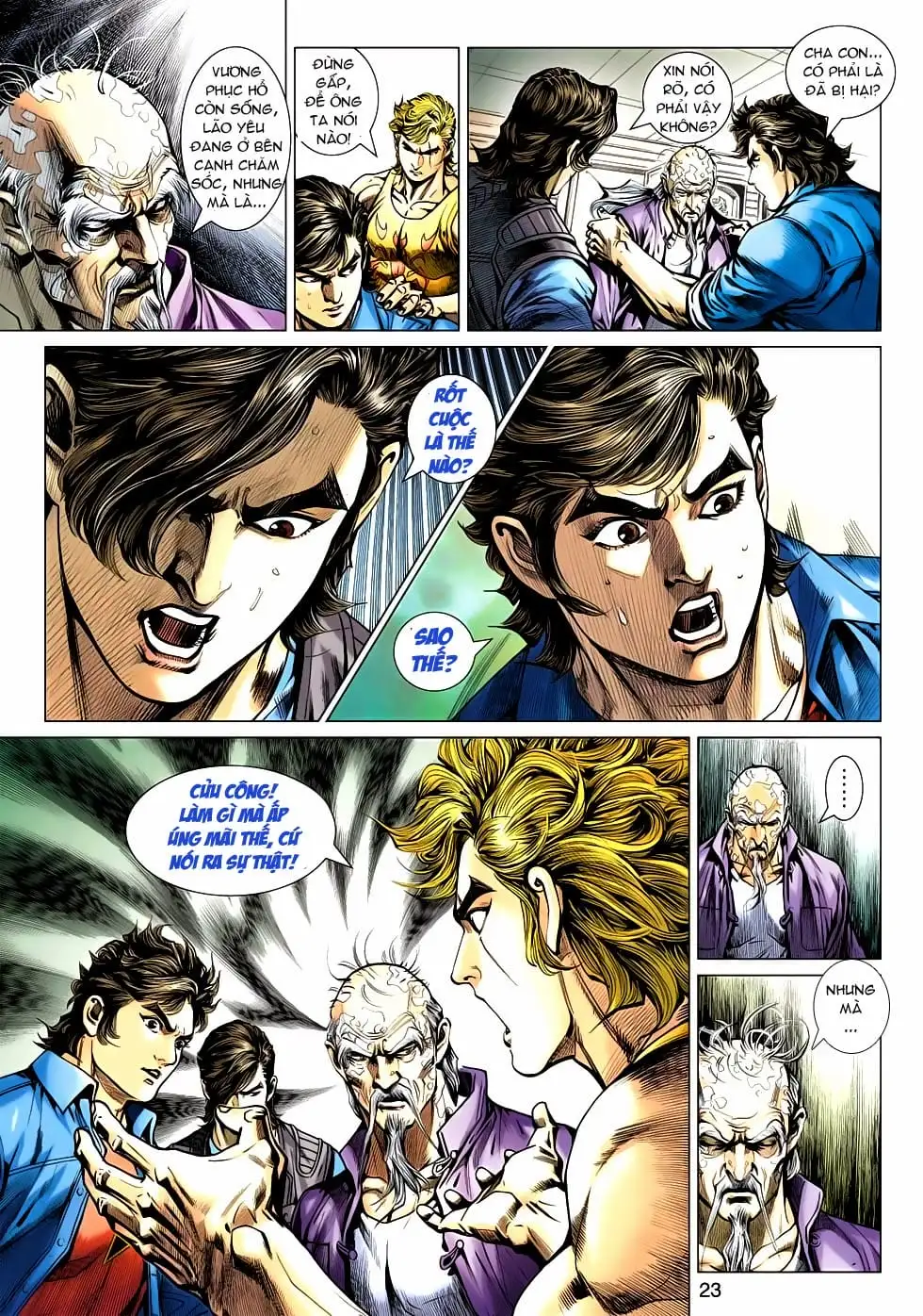 Truyện Tranh Tân Tác Long Hổ Môn trang 4