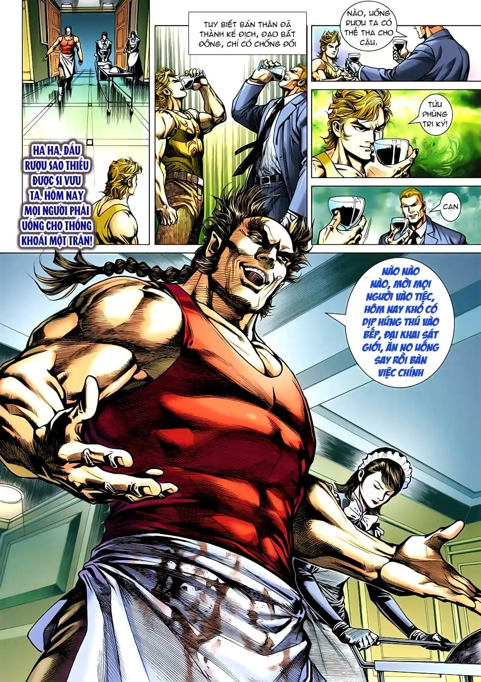 Truyện Tranh Tân Tác Long Hổ Môn trang 4