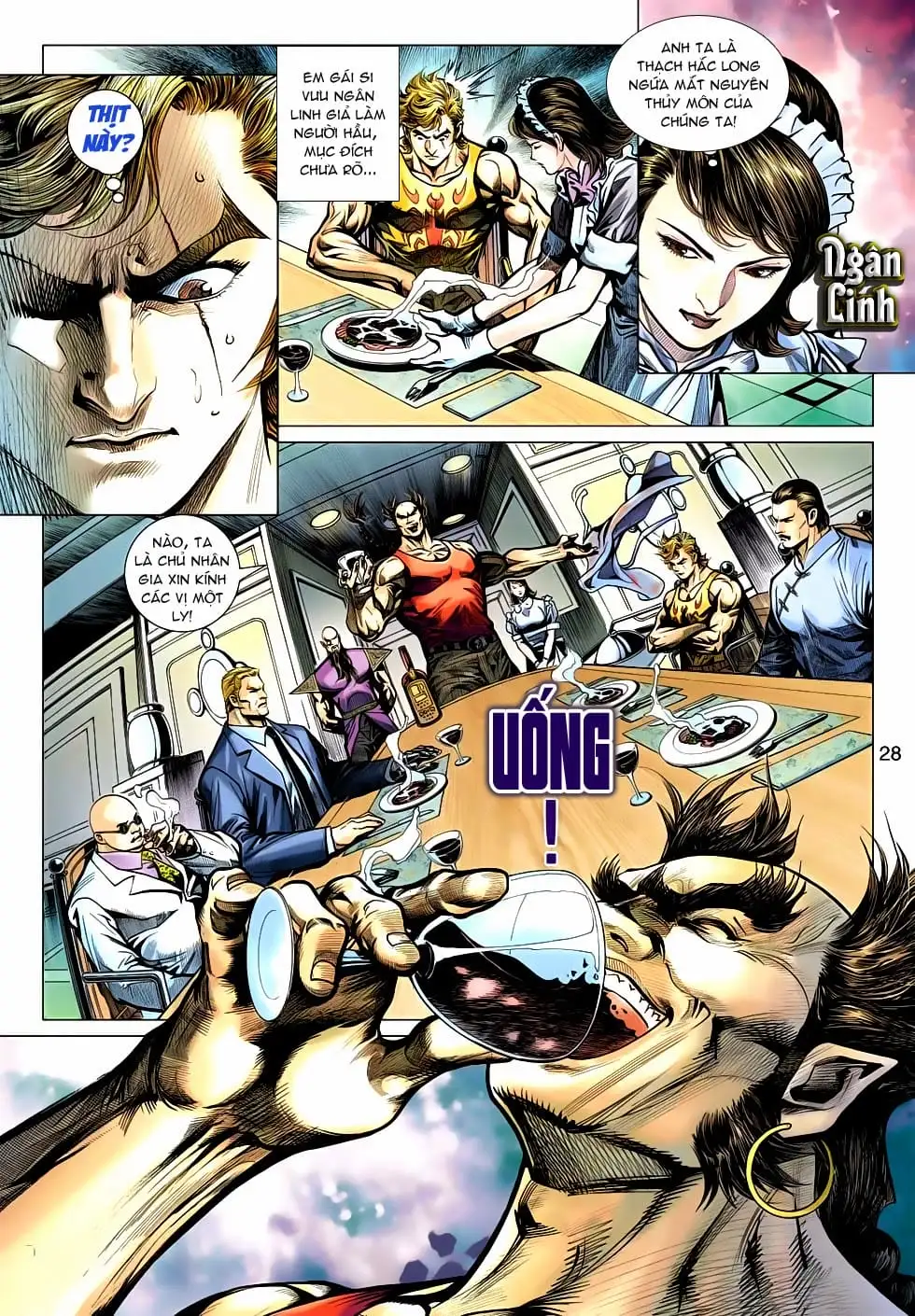 Truyện Tranh Tân Tác Long Hổ Môn trang 4