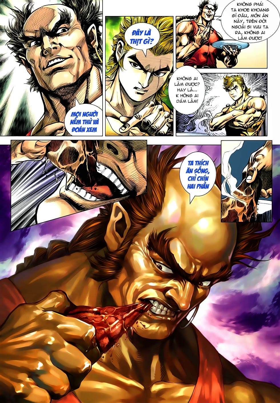 Truyện Tranh Tân Tác Long Hổ Môn trang 4