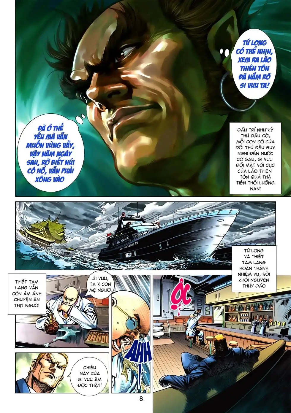 Truyện Tranh Tân Tác Long Hổ Môn trang 4