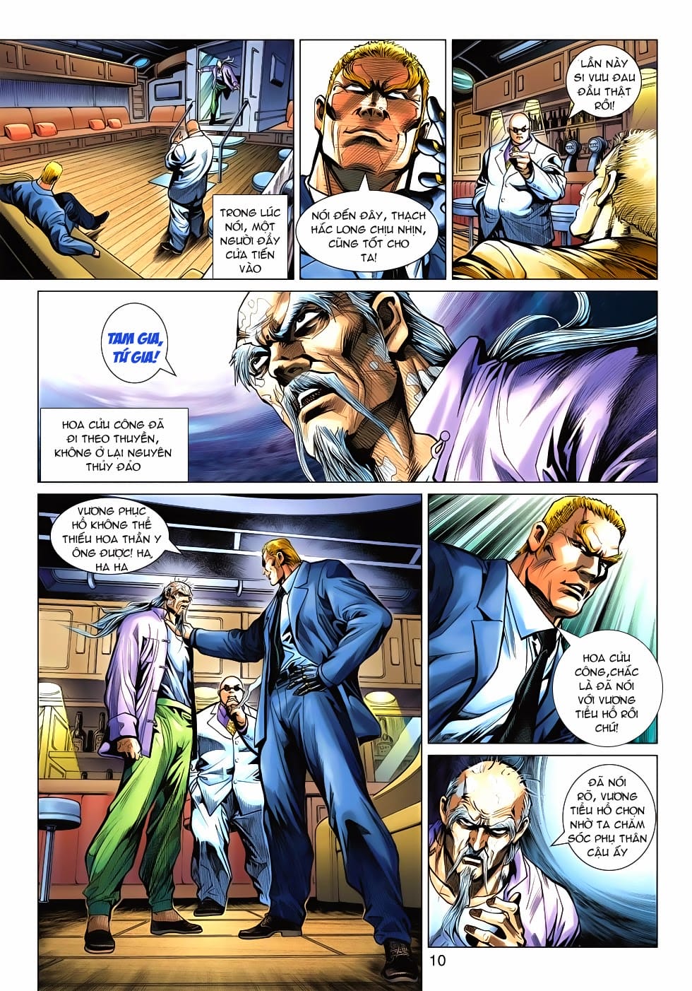 Truyện Tranh Tân Tác Long Hổ Môn trang 4