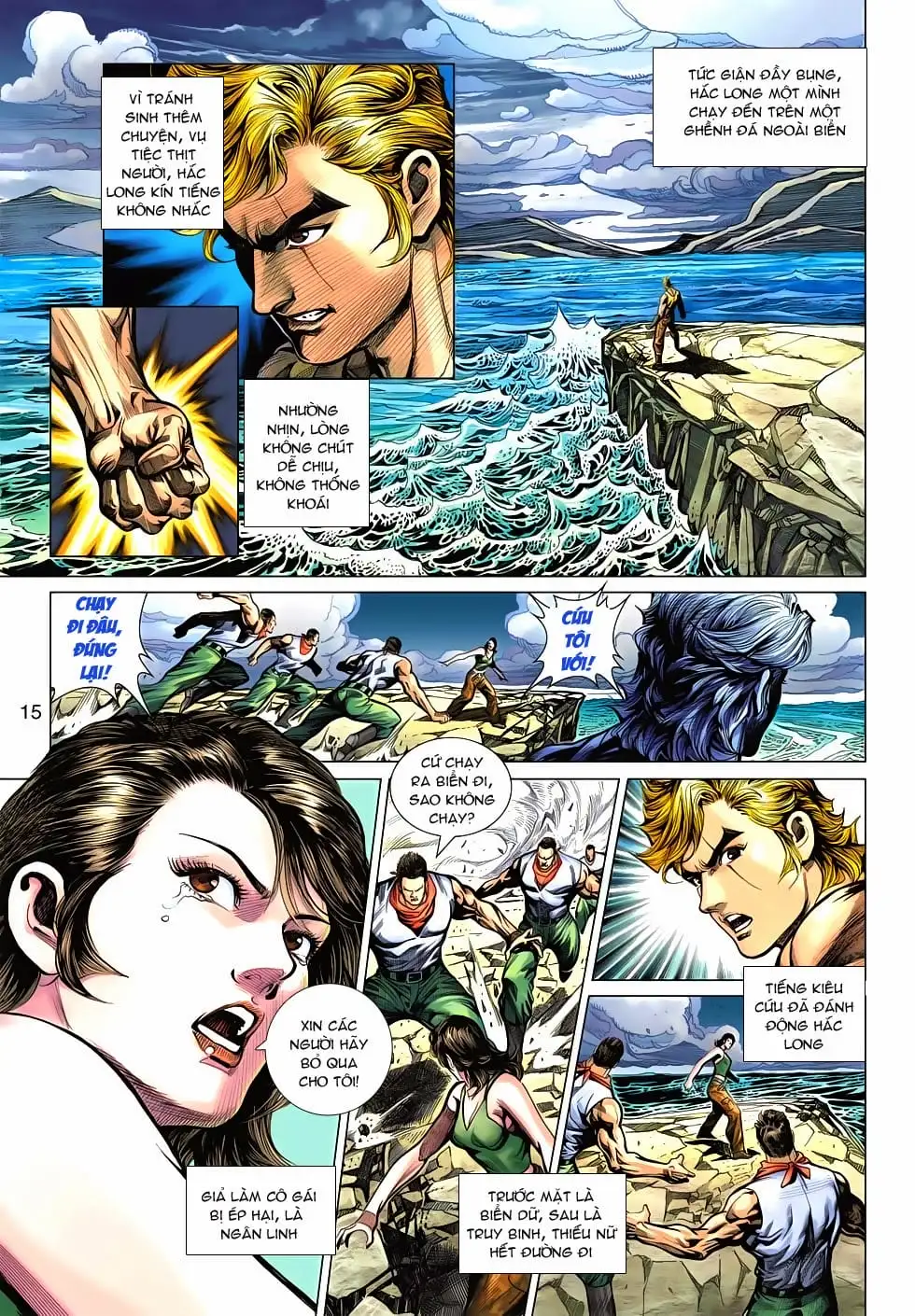 Truyện Tranh Tân Tác Long Hổ Môn trang 4