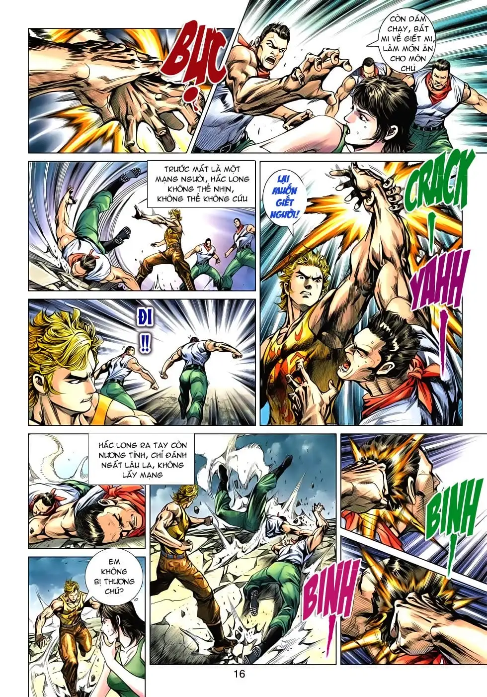 Truyện Tranh Tân Tác Long Hổ Môn trang 4