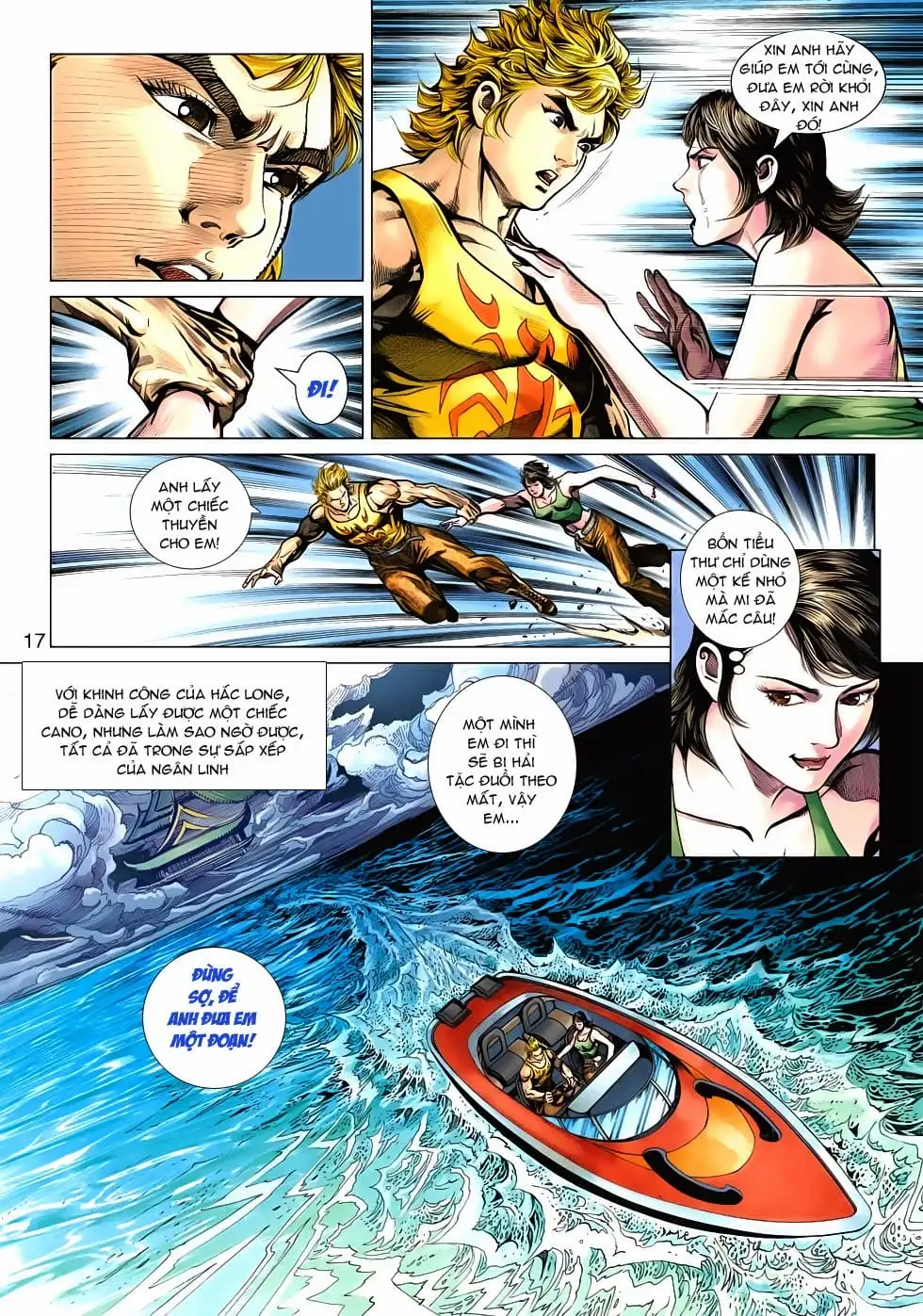 Truyện Tranh Tân Tác Long Hổ Môn trang 4